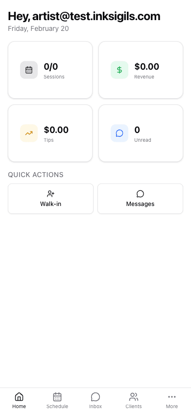Artist Companion screenshot